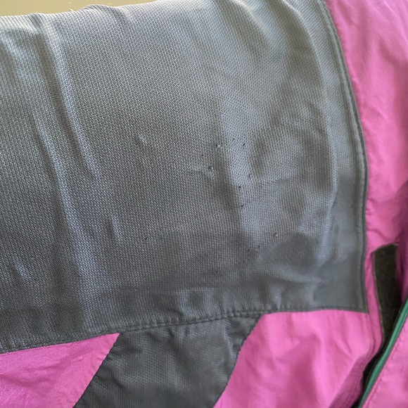 Lowe alpine ski snow coat jacket purple blue gray vintage size XL - Picture 8 of 9